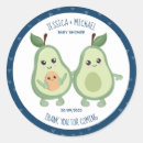 Buscar aguacate pegatinas Ducha de bebé aguacate
