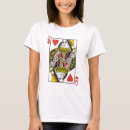 Buscar reina de corazones camisetas Para ella