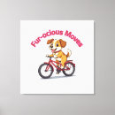 Buscar perro del dibujo animado lienzos Divertido