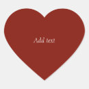 Buscar corazón rojo pegatinas Plantilla