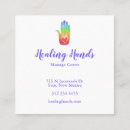 Buscar mano del hamsa tarjetas de visita Yoga