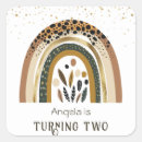 Buscar animal 6 pegatinas Boho