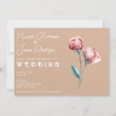 Buscar melocotón boda invitaciones Minimalista