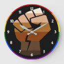 Buscar bandera del orgullo gay relojes de pared Queer