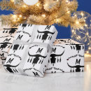 Buscar silueta papel de regalo Para él