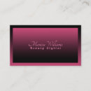Buscar beautician tarjetas de visita Moda