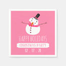 Buscar muñeco de nieve servilletas Estacional