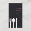 Buscar cuchara tarjetas de visita Moderno