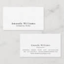 Buscar minimalism tarjetas de visita Clientes