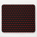 Buscar corazones rojos alfombrillas de raton Negro