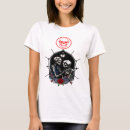 Buscar gothic camisetas Esqueleto