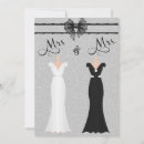 Buscar lesbian wedding invitaciones Dos novias