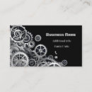 Buscar texturas del metal tarjetas de visita Negro