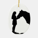 Buscar silueta del caballo adornos 6 º caballito