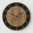 Buscar gato grande relojes de pared Salvaje