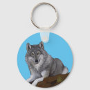 Buscar lobo de madera llaveros Naturaleza