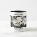 Buscar dog tazas Amante de los animales