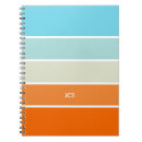 Buscar verde y naranja cuadernos Monograma