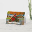 Buscar moto roja tarjetas Para él