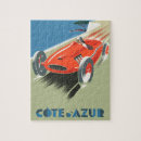 Buscar coches clásicos puzzles Rojo