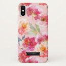Buscar floral rosado iphone fundas Botánico