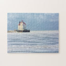 Buscar paisajes del invierno puzzles Faro