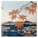 Buscar árbol japonés azulejos Paisaje