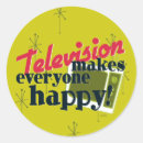 Buscar televisión pegatinas Retro