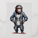 Buscar chimpancé divertido postales Salvaje