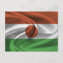 Buscar bandera de niger postales Patriótico