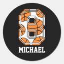 Buscar número 8 pegatinas Niños