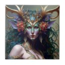 Buscar artística azulejos Mujer