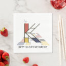 Buscar letra k servilletas Monogramado