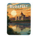 Buscar budapest imanes Viaje retro vintage