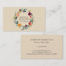 Buscar flores coloridas tarjetas de visita Colorido