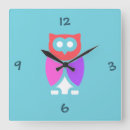 Buscar owl relojes de pared Cute