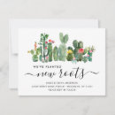 Buscar cactus lindo invitaciones Cambio de dirección