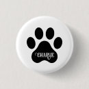 Buscar silueta del perro chapas General y unisex