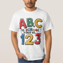 Buscar 123 camisetas Escuela