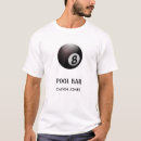Buscar billar camisetas Negro