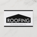 Buscar roofing tarjetas de visita El cubrir