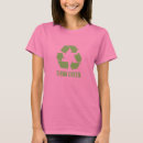 Buscar piensa verde camisetas Día