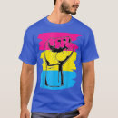Buscar bandera del orgullo gay camisetas Negro