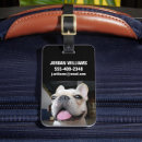 Buscar french bulldog etiquetas para maletas Domestic animals