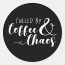 Buscar caos pegatinas Café