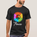 Buscar símbolo hippie hombre camisetas Unidad