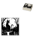 Buscar halloween sellos caucho Gato