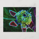 Buscar resplandor de neón postales Abstracto