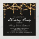 Buscar luces de la secuencia invitaciones Oro