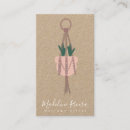 Buscar diseño hecho a mano tarjetas de visita Boho